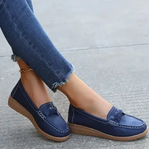 Wedge Heeled Loafers