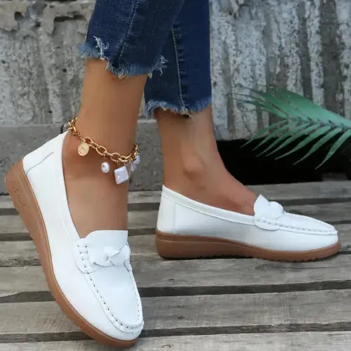 Wedge Heeled Loafers