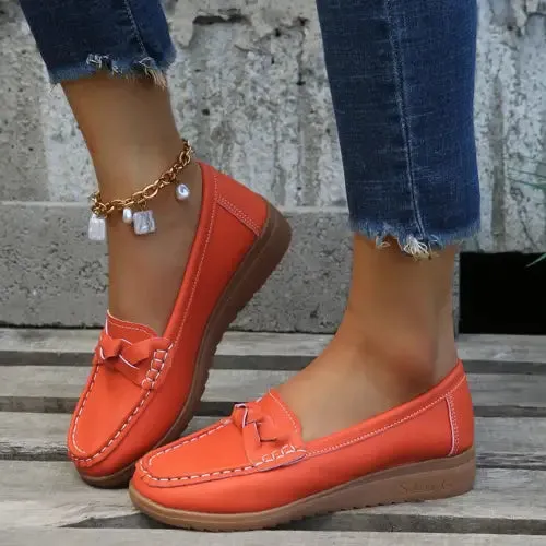 Wedge Heeled Loafers