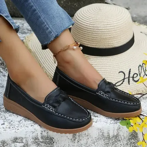 Wedge Heeled Loafers
