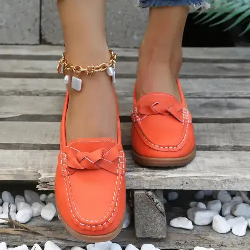 Wedge Heeled Loafers