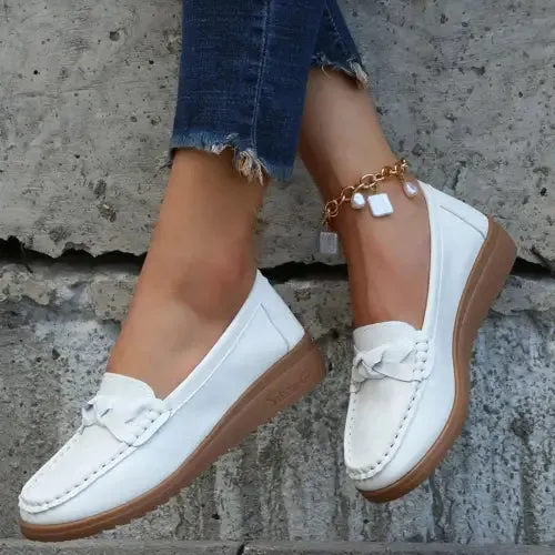 Wedge Heeled Loafers