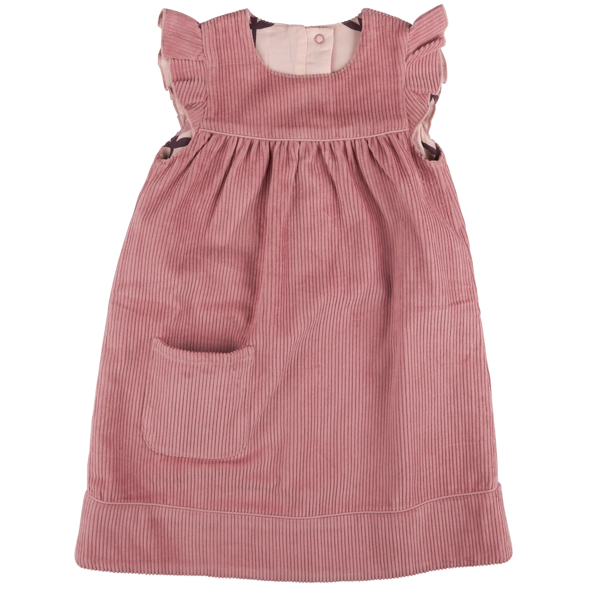 Winter Shift Dress (Reversible) - Pink