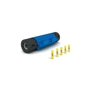 Wiska SH6801DW SHARK 190x60x48mm, IPX8 Pre-filled Gel Joint Suitable for 1.5-6mm 5 Core SWA, Blue
