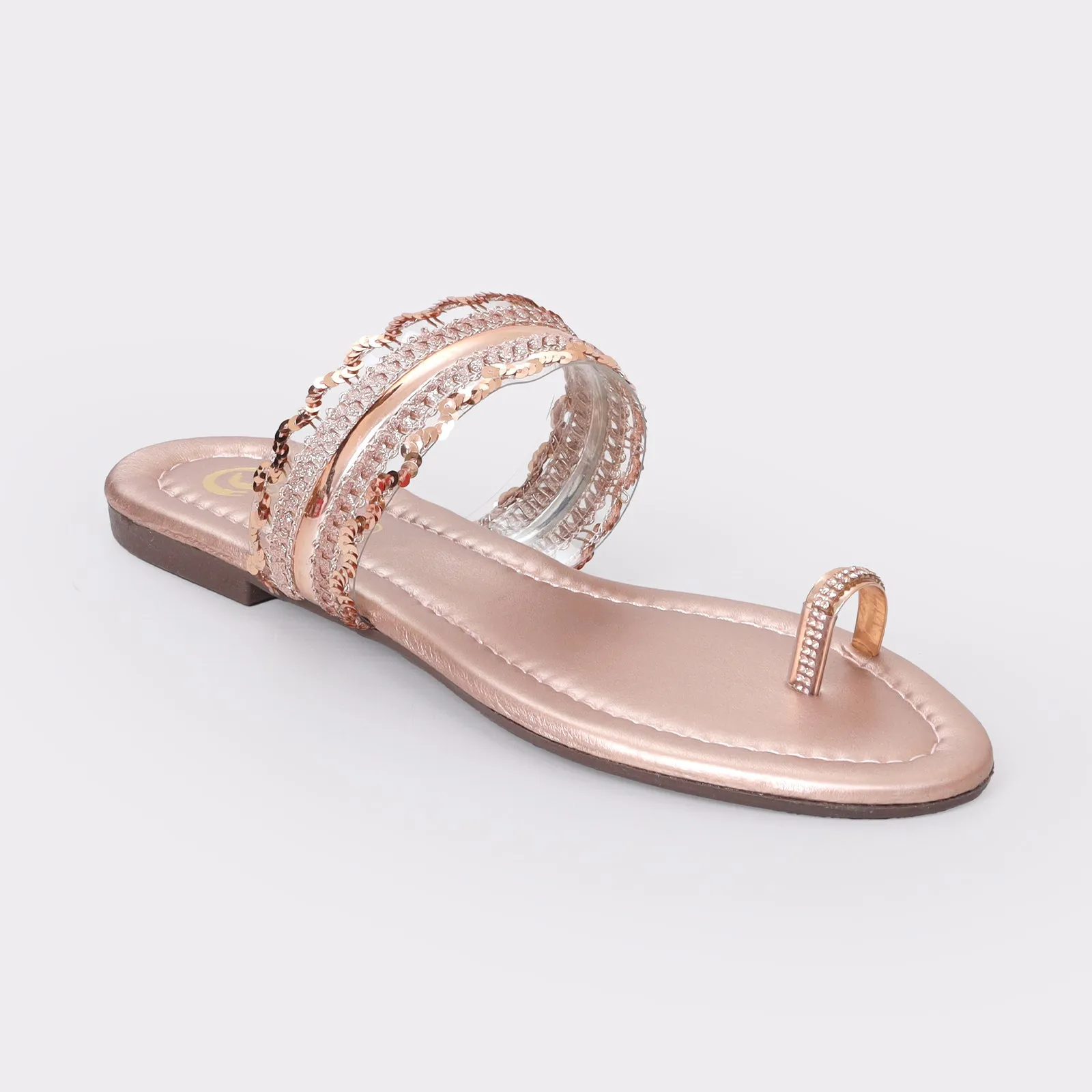 Women's Fancy To-Ring Flats