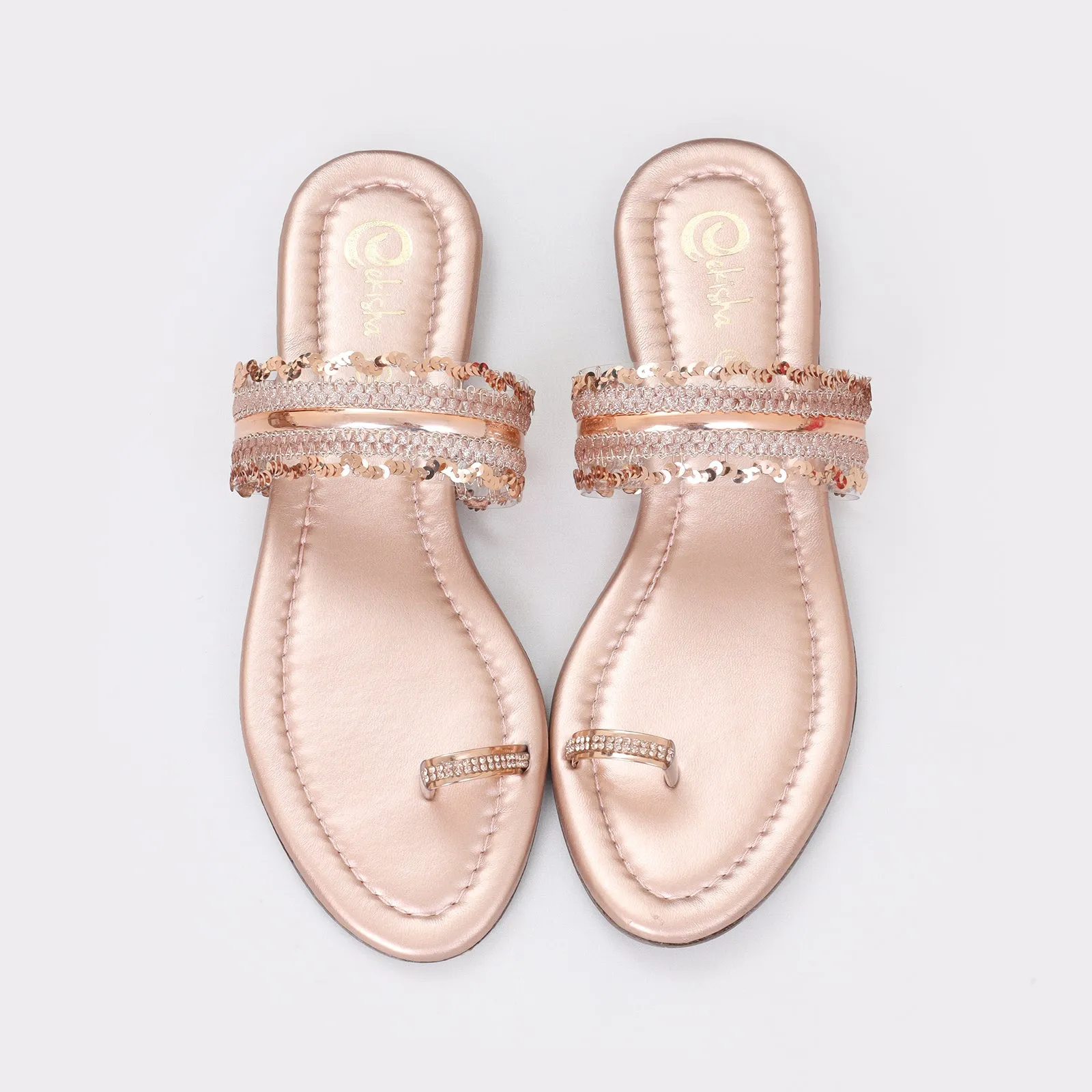 Women's Fancy To-Ring Flats