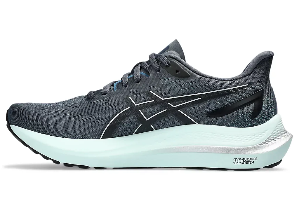 WOMEN'S GT-2000 12 - WIDE D - 020 TARMAC/PURE SILVER