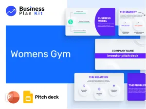Womens Gym Pitch Deck Example