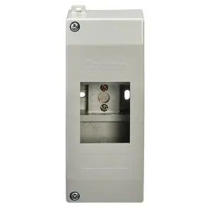 Wylex ESE2L 2 Module IP20 Insulated Enclosure with Earth Connection Link