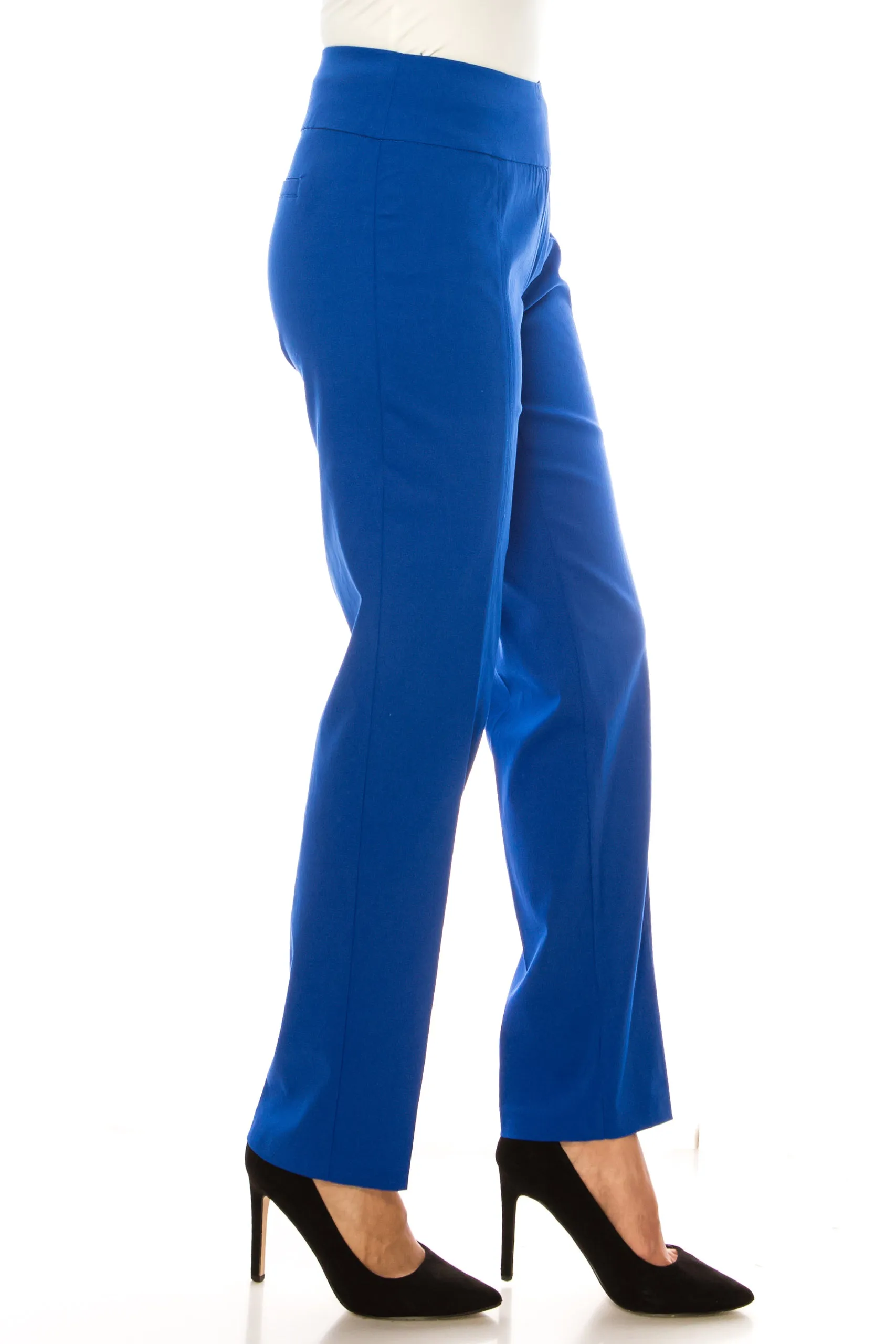 Zac & Rachel Pull-On Elastic Waist Ankle Pants