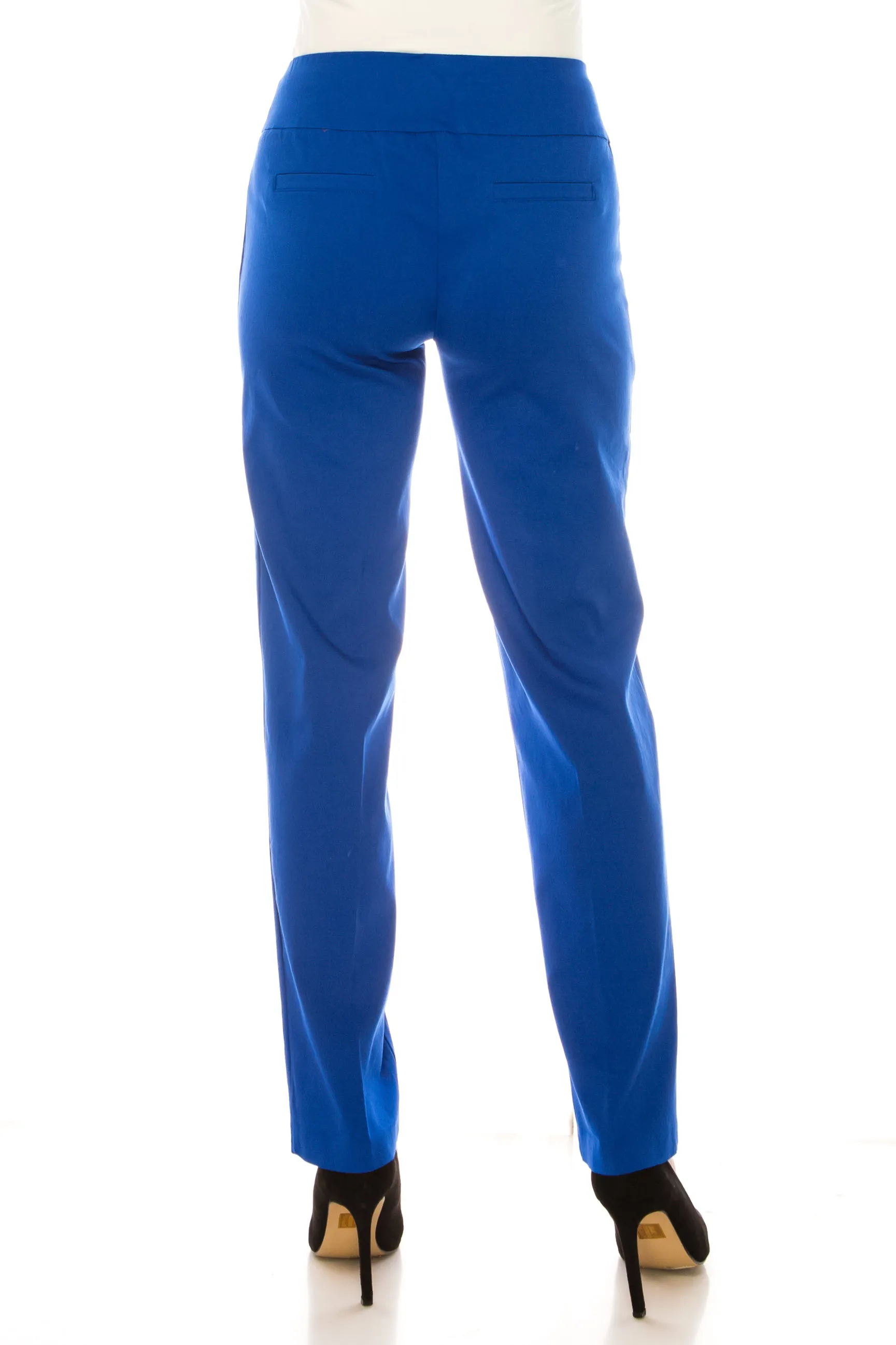 Zac & Rachel Pull-On Elastic Waist Ankle Pants