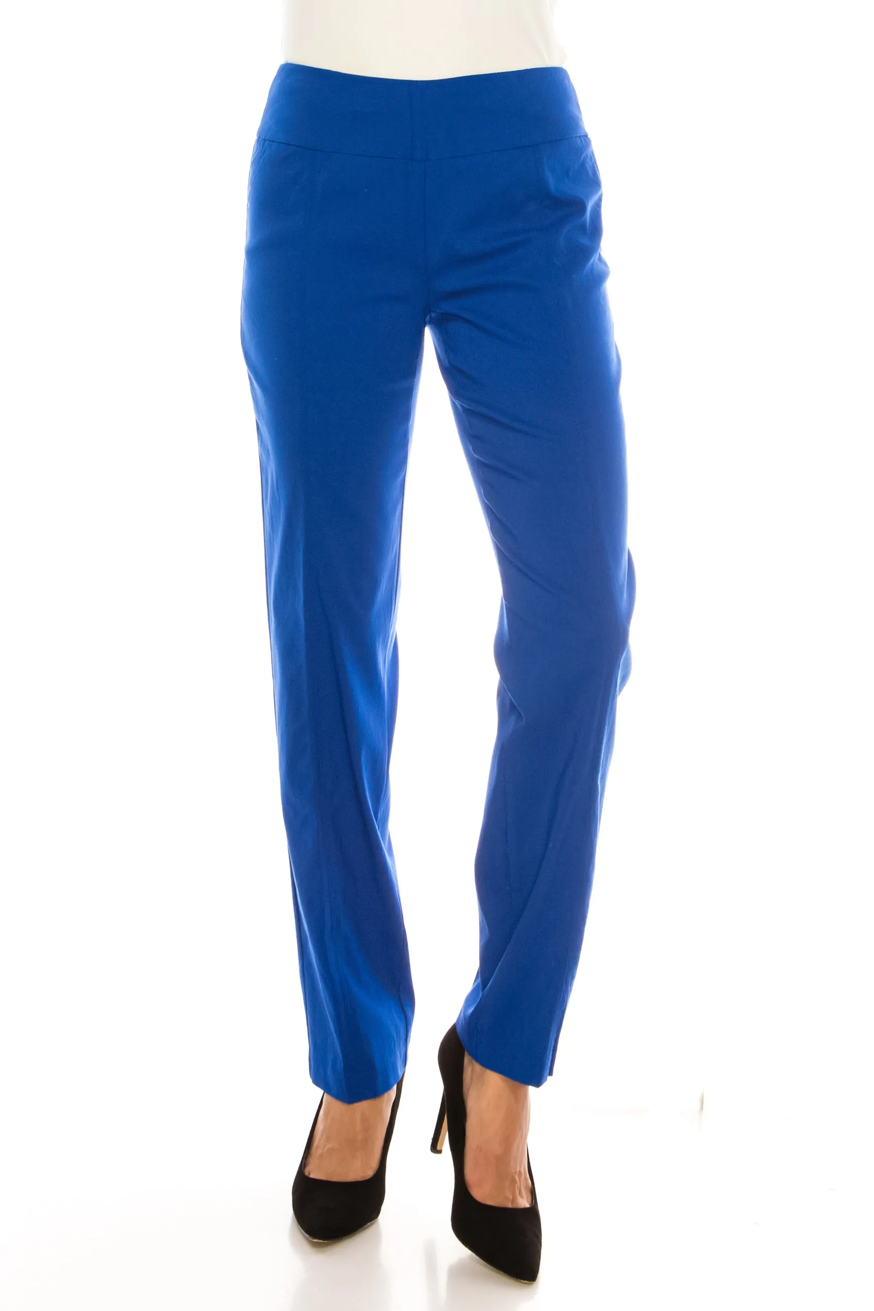 Zac & Rachel Pull-On Elastic Waist Ankle Pants